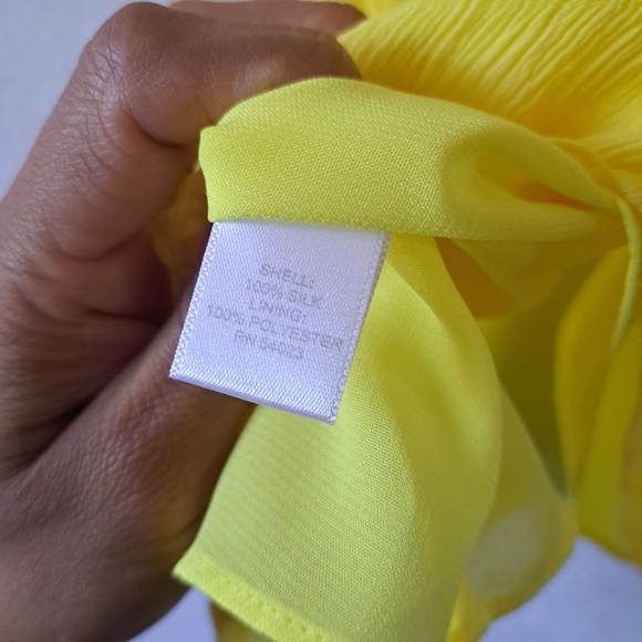 Banana Republic Yellow Silk Dress - Picture 8 of 8